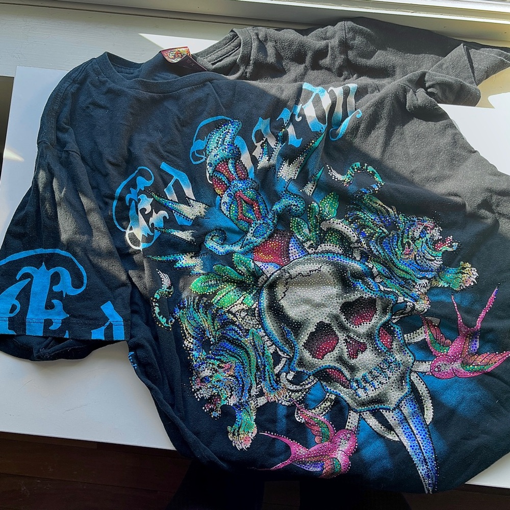 SOLD Vintage Ed Hardy Skull Shirt